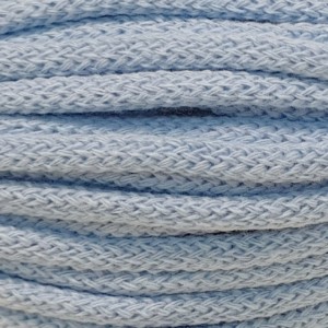 Sznurek bawełniany z rdzeniem 5mm  kolor 184-błękitny