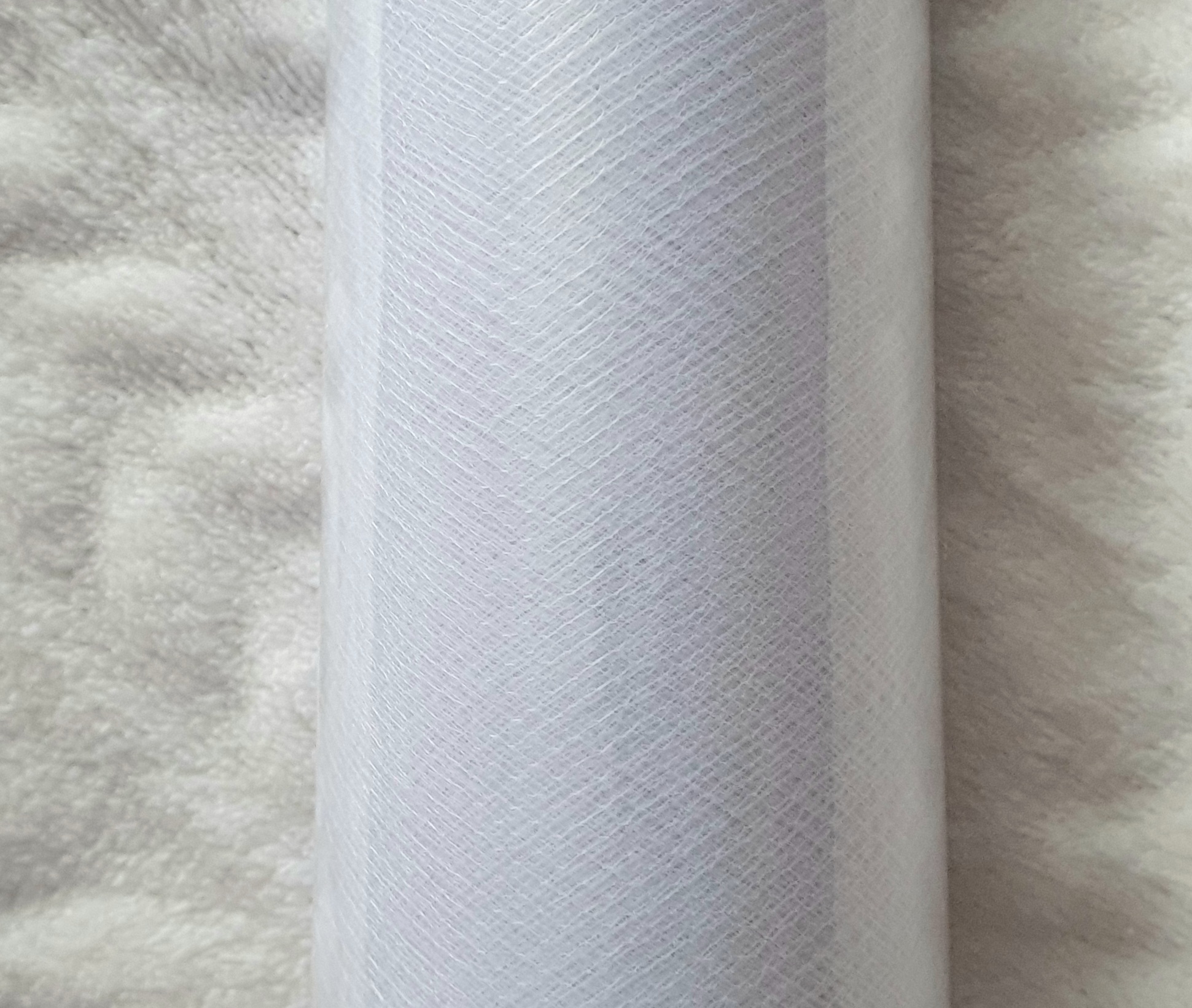 Tiul na szpulce 50cmx9m - biały
