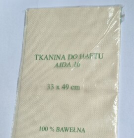 Tkanina do haftu Aida 16/ DMC