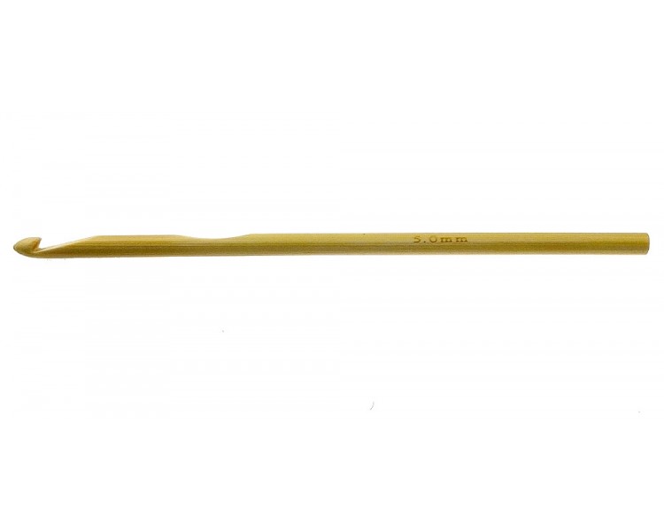 Szydełko bambusowe naturalne - 5 mm