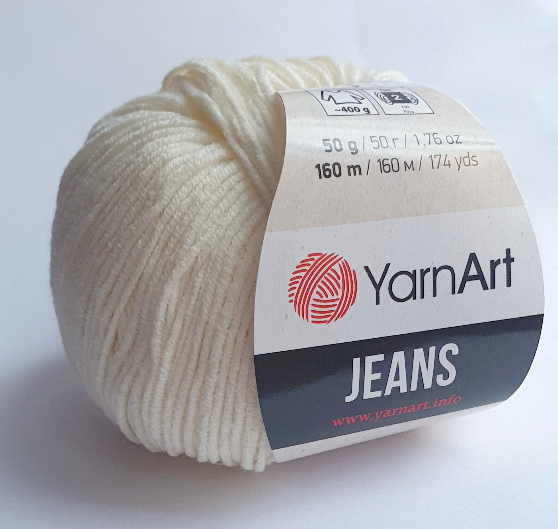 Włóczka YarnArt Jeans kol.03