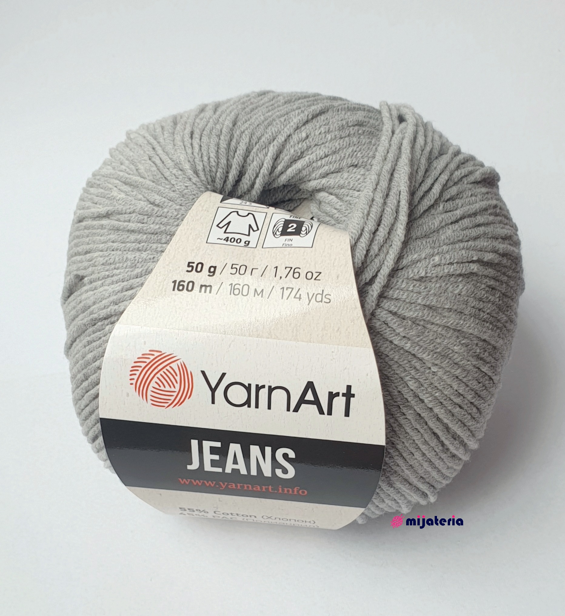 Włóczka Yarn Art Jeans kol.46