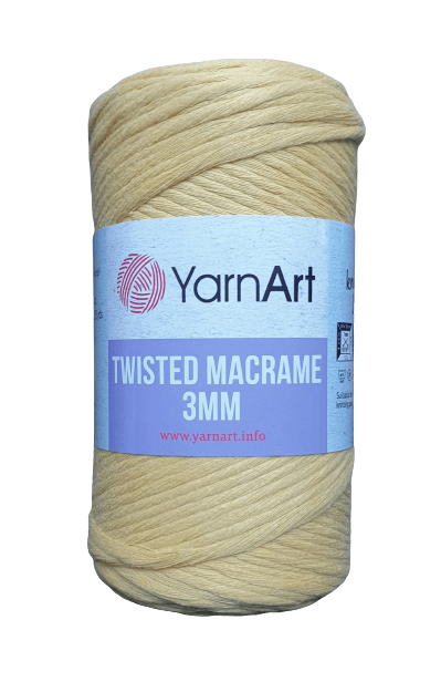 Sznurek Twisted Macrame 3mm, YarnArt. kol. 764