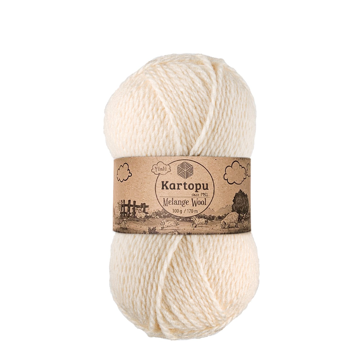 Włóczka Kartopu Melange Wool K025