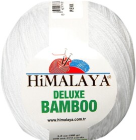 Włóczka Himalaya Deluxe Bamboo100g/250m bambus 01