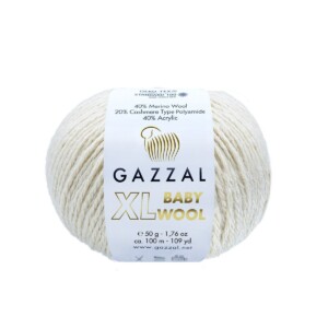 Włóczka Gazzal Baby Wool XL, 829