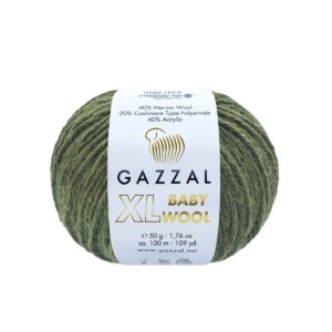 Włóczka Gazzal Baby Wool XL, 840