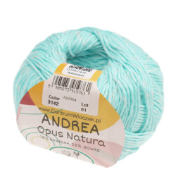 Włóczka Opus Natura Andrea 3142/ 75% bawełna 25% jedwab
