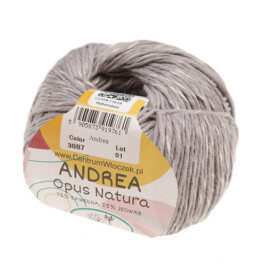 Włóczka Opus Natura Andrea 3087/ 75% bawełna 25% jedwab