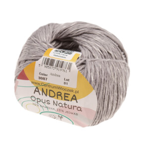 Włóczka Opus Natura Andrea 3087/ 75% bawełna 25% jedwab