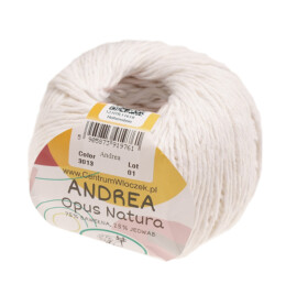 Włóczka Opus Natura Andrea 3013/ 75% bawełna 25% jedwab
