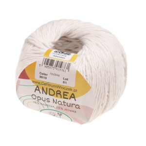 Włóczka Opus Natura Andrea 3013/ 75% bawełna 25% jedwab
