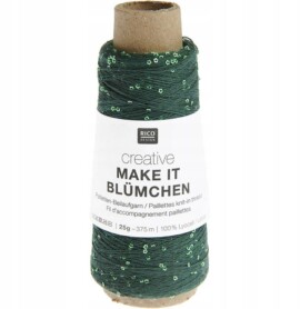 Nić z cekinami Rico Design Creative Make It Blümchen 017