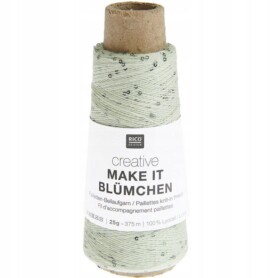 Nić z cekinami Rico Design Creative Make It Blümchen 013