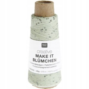 Nić z cekinami Rico Design Creative Make It Blümchen 013