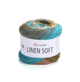 Włóczka YarnArt Linen Soft 7409/ bawełna/wiskoza/len