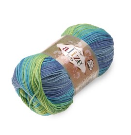 Włóczka Alize Bella Batik 4146/ 100% bawełna