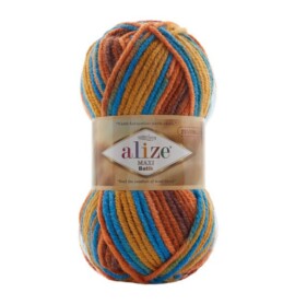Włóczka Alize Superlana Maxi Batik 8026