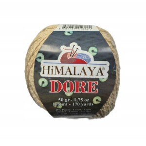 Włóczka Himalaya Dore 61416/ 45% bawełna, 45% akryl, 10% cekiny