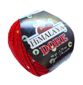 Włóczka Himalaya Dore 61408/ 45% bawełna, 45% akryl, 10% cekiny