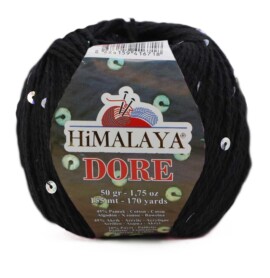 Włóczka Himalaya Dore 61424/ 45% bawełna, 45% akryl, 10% cekiny