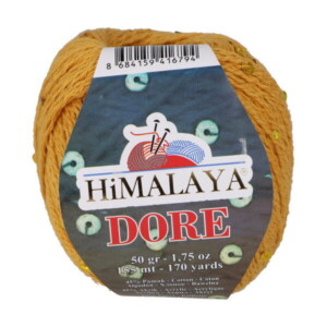 Włóczka Himalaya Dore 61413/ 45% bawełna, 45% akryl, 10% cekiny