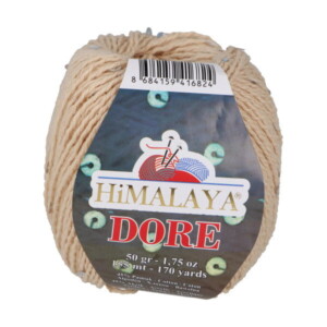 Włóczka Himalaya Dore 61416/ 45% bawełna, 45% akryl, 10% cekiny